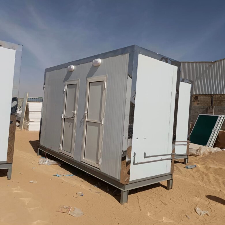 بيوت جاهزة متنقلة مع الحمام