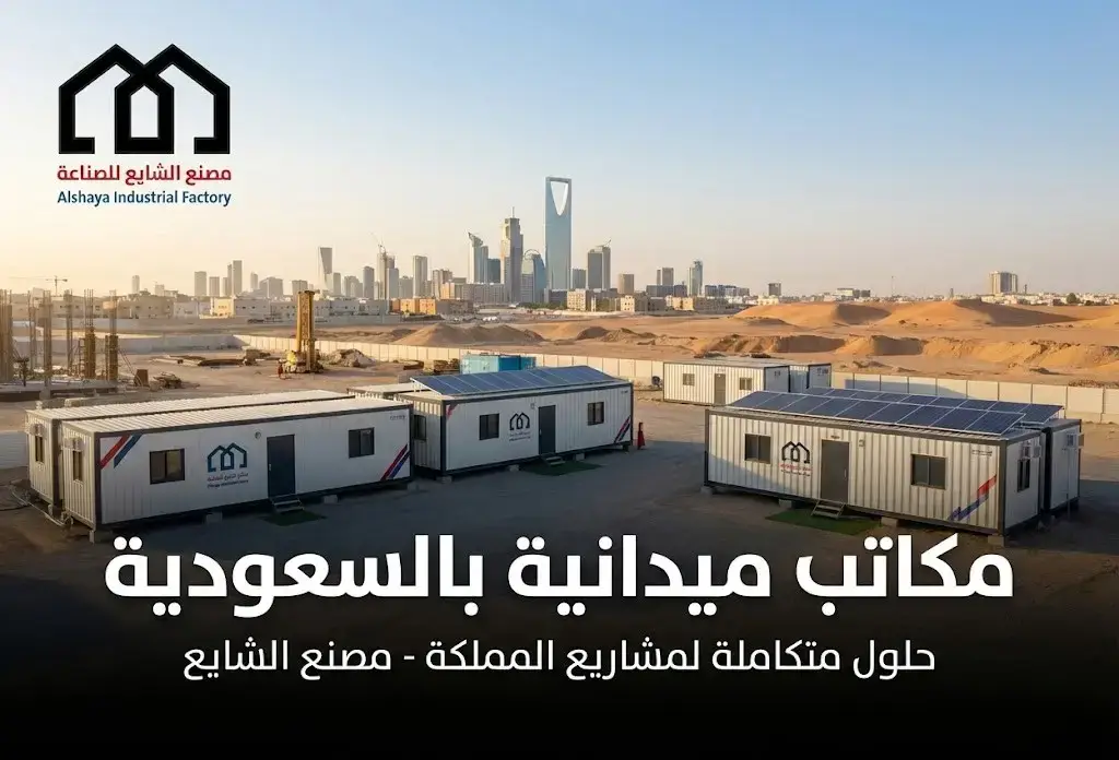 مكاتب ميدانية: أفضل المكاتب الجاهزة لإدارة المشاريع بكفاءة وراحة في السعودية